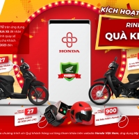 Honda Việt Nam triển khai chương trình kích hoạt bảo hành điện tử cho xe máy trên ứng dụng My Honda+