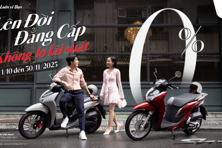 Lên Đời Đẳng Cấp – Không Lo Lãi Suất Khi Mua SH Mode Tại Xe Máy Lộc Thịnh