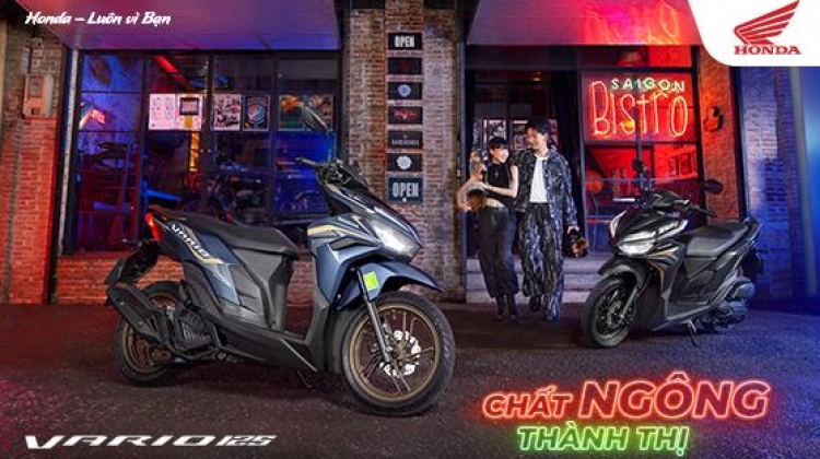 Vario 125 Hoàn toàn mới, “Chất ngông thành thị” 