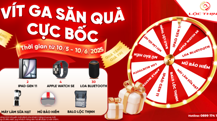 CHƯƠNG TRÌNH KHUYẾN MÃI VÍT GA – SĂN QUÀ CỰC BỐC